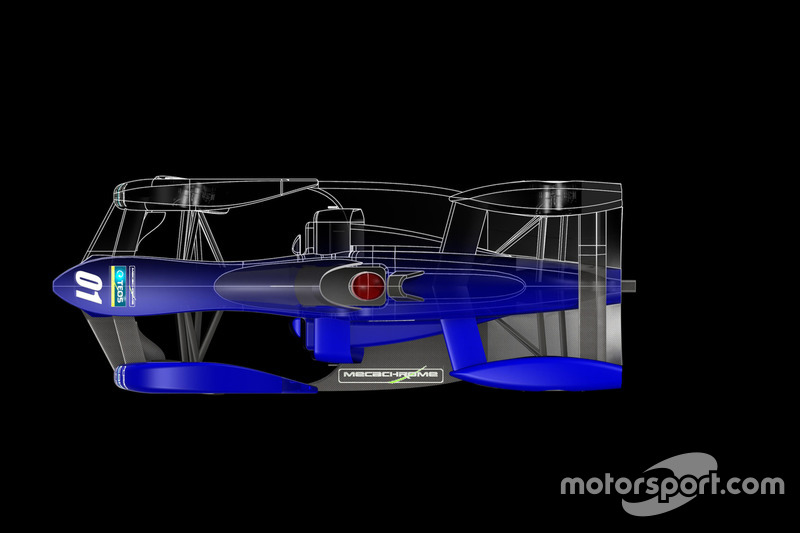 TEOS Formula E chasis propuesto