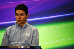 Esteban Ocon, Manor Racing nella conferenza stampa FIA