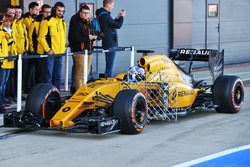 Jolyon Palmer, Renault Sport F1 Team RS16 running sensor equipment