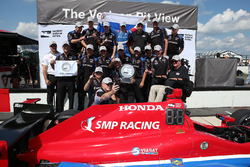 Обладатель поула - Михаил Алешин, Schmidt Peterson Motorsports Honda