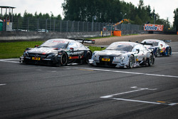 Daniel Juncadella, Mercedes-AMG Team HWA, Mercedes-AMG C63 DTM; Nico Müller, Audi Sport Team Abt Spo