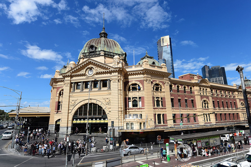 Una vista di Melbourne