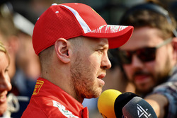 Sebastian Vettel, Ferrari parle aux médias