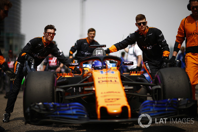 Fernando Alonso, McLaren MCL33 Renault