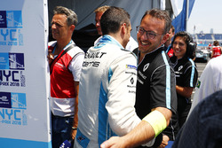 Sébastien Buemi, Renault e.Dams, festeggia con il suo team