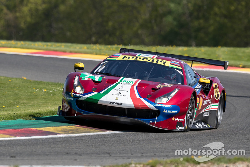 #71 AF Corse Ferrari 488 GTE EVO: Davide Rigon, Sam Bird