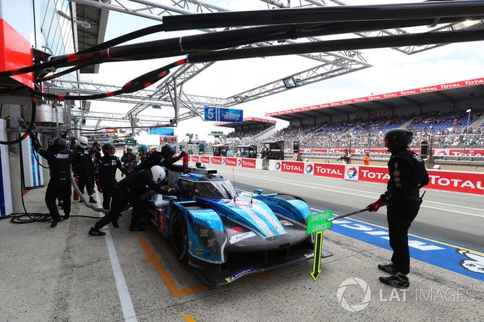 #5 CEFC TRSM RACING Ginetta G60-LT-P1: Charles Robertson, Michael Simpson, Leo Roussel