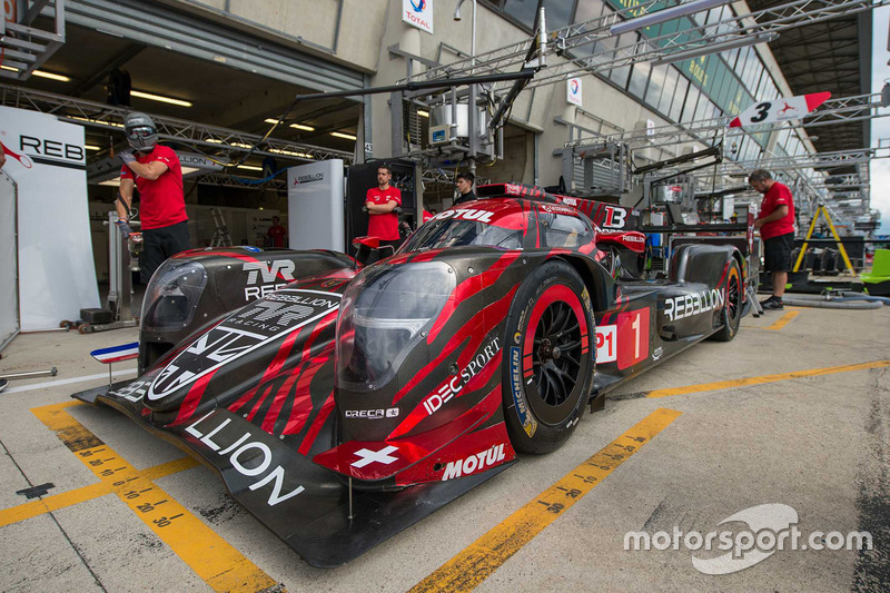 #1 Rebellion Racing Rebellion R-13: Andre Lotterer, Neel Jani, Bruno Senna