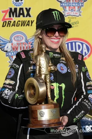 Top Fuel winner Brittany Force