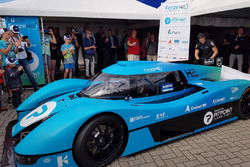 Onthulling racewagen op waterstof van de TU Delft
