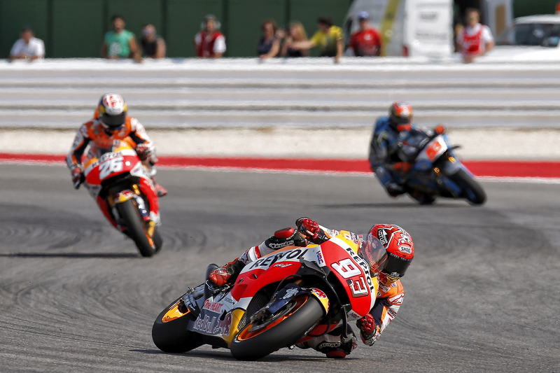 Marc Marquez, Repsol Honda Team; Dani Pedrosa, Repsol Honda Team