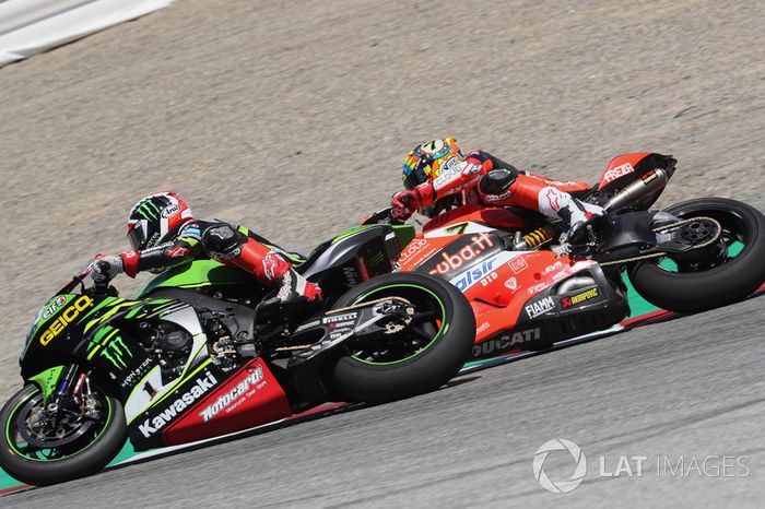 Jonathan Rea, Kawasaki Racing, Chaz Davies, Aruba.it Racing-Ducati SBK Team