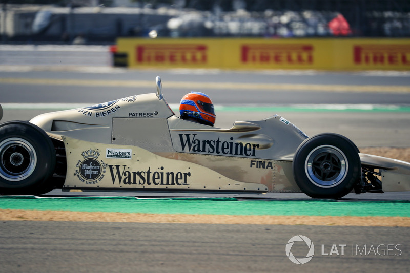 Arrows A1 en el desfile del 70º aniversario de Silverstone