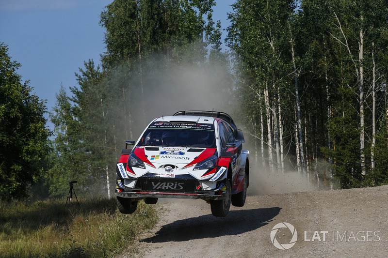 Ott Tanak, Martin Järveoja, Toyota Yaris WRC, Toyota Gazoo Racing