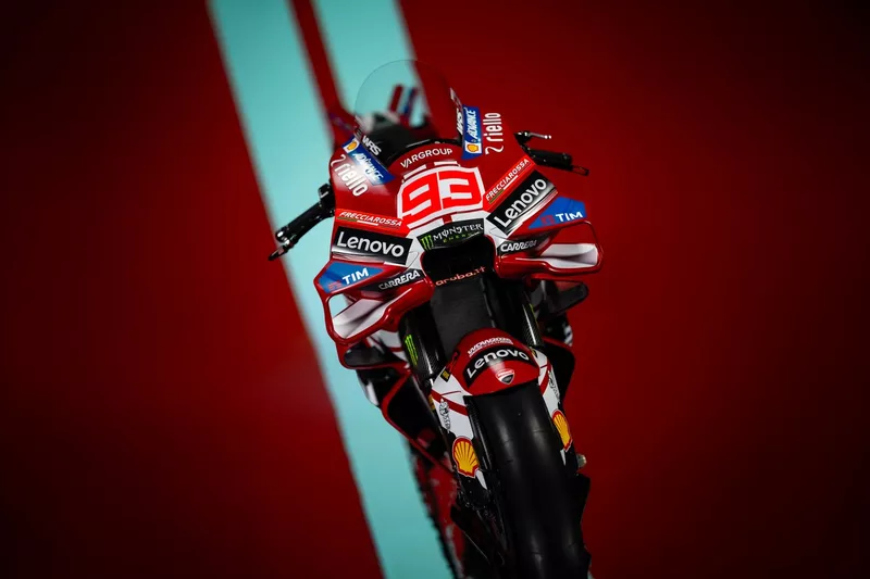 La Ducati GP26 de Marc Márquez