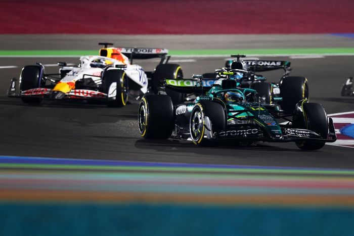 Fernando Alonso, Aston Martin Racing, Isack Hadjar, Racing Bulls Team