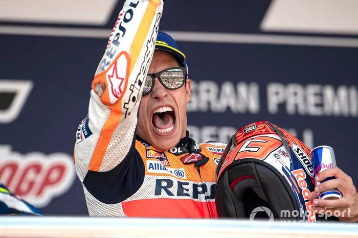Podio: ganador, Marc Marquez, Repsol Honda Team
