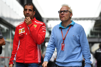 Marc Gene, Ferrari and Jacques Villeneuve, Sky Italia