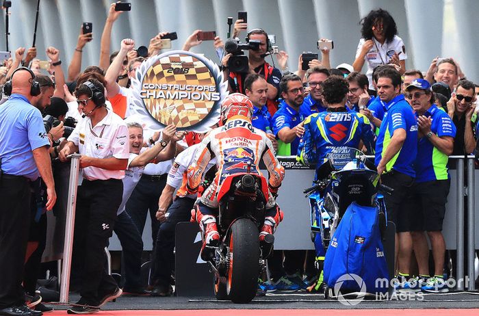 Ganador de la carrera Marc Marquez, Repsol Honda Team