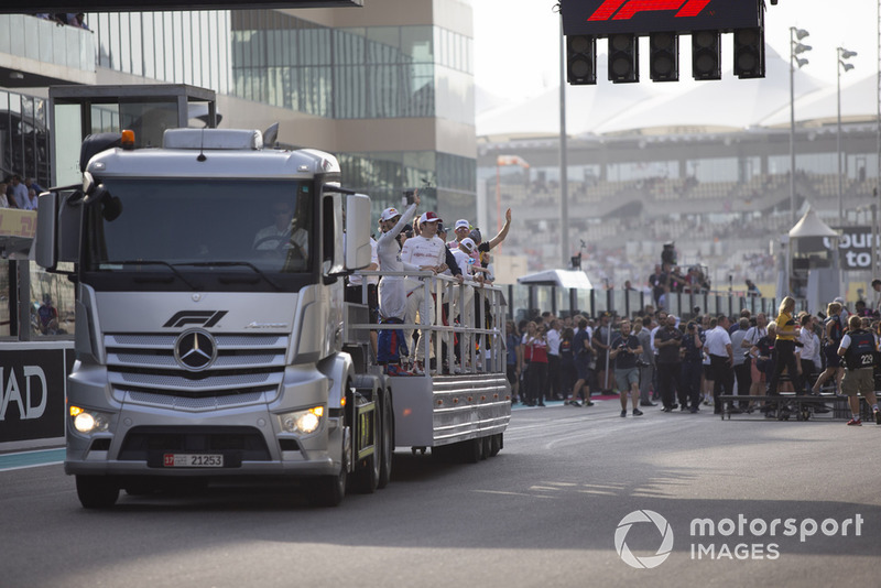 Drivers parade
