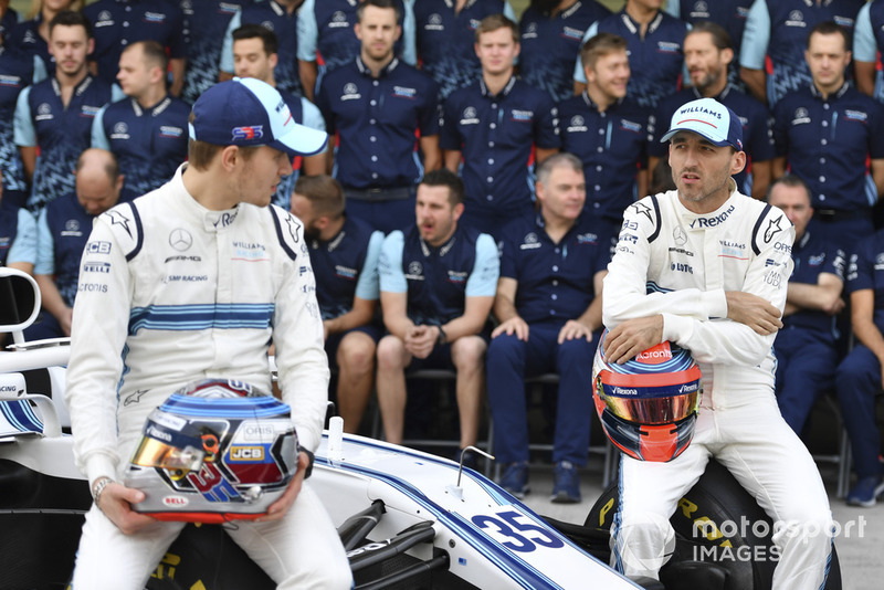 Sergey Sirotkin, Williams Racing y Robert Kubica, Williams