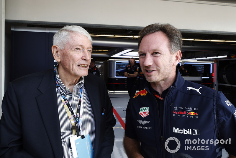 Джон Мелоун, Liberty Media, керівник Red Bull Racing Крістан Хорнер
