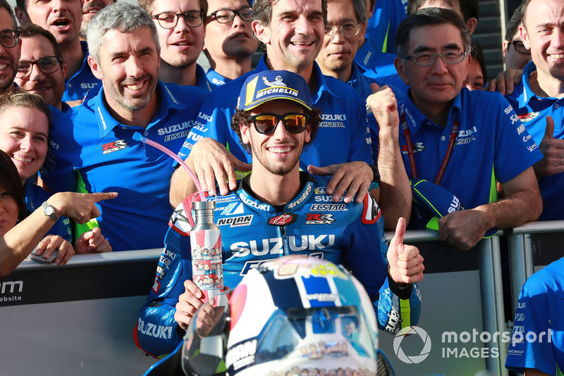 Третє місце Алекс Рінс, Team Suzuki MotoGP