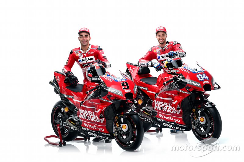 Andrea Dovizioso ve Danilo Petrucci, Ducati Team