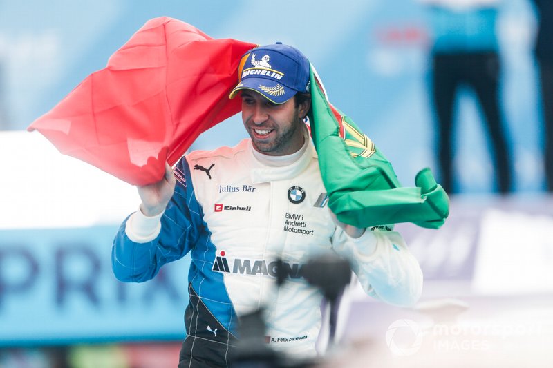 Победитель Антониу Феликс да Кошта, BMW i Andretti Motorsport