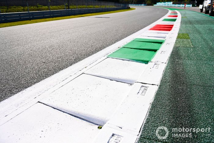 Piano del circuito de Monza