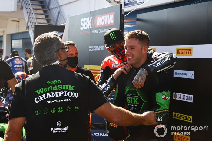 Scott Redding, Aruba.it Racing Ducati felicita a Jonathan Rea, Kawasaki Racing Team 