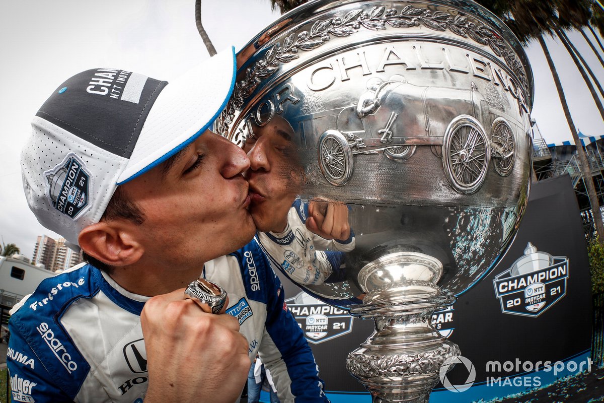 Champion Alex Palou, Chip Ganassi Racing Honda