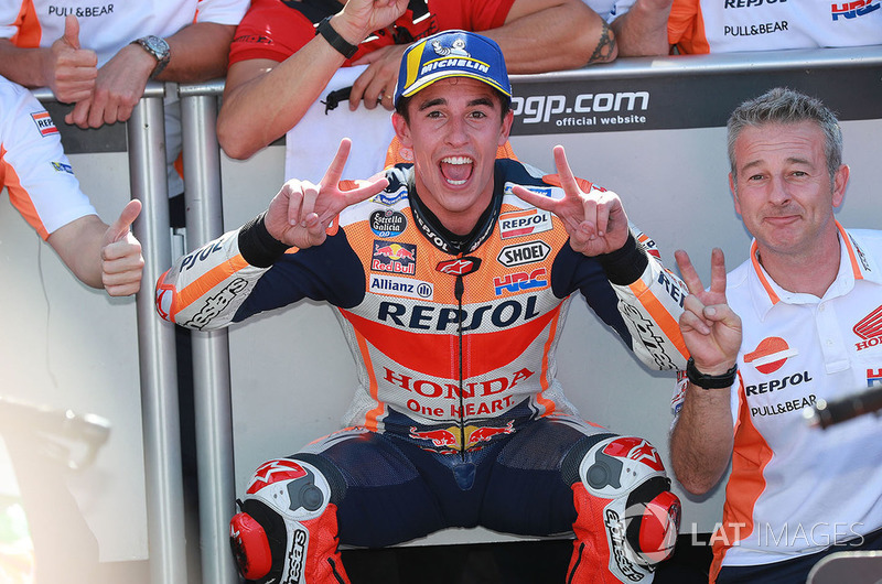 Second place Marc Marquez, Repsol Honda Team