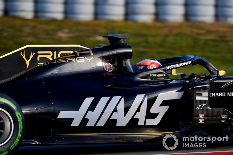 Romain Grosjean, Haas F1 Team VF-19 Ferrari