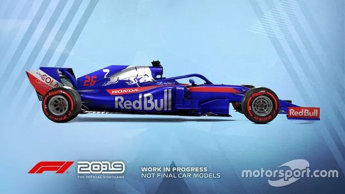 Livrée Toro Rosso dans F1 2019