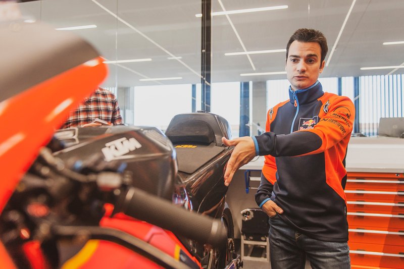 Dani Pedrosa, Red Bull KTM Factory Racing piloto de prueba