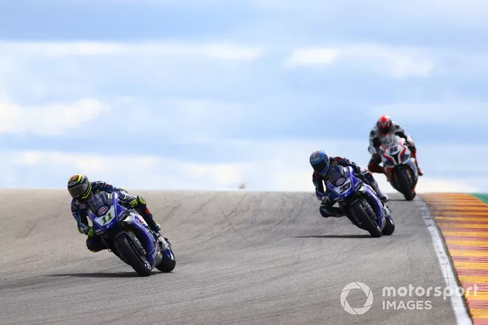 Sandro Cortese, GRT Yamaha WorldSBK, Marco Melandri, GRT Yamaha WorldSBK