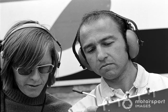 Richard Divila, Copersucar designer and Team Manager Jo Ramirez