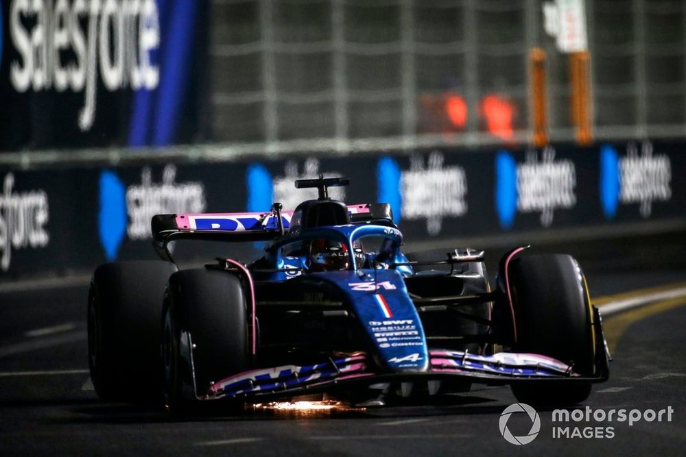 Ocon is another with an aggressive style - which is targeted to provide a clean and straight corner exit