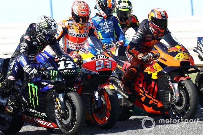 Maverick Vinales, Yamaha Factory Racing, Marc Marquez, Repsol Honda Team, Pol Espargaro, Red Bull KTM Factory Racing