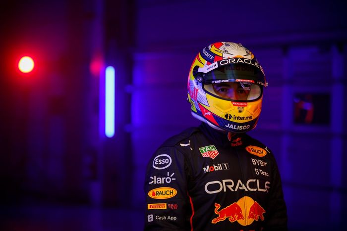 Casco de Sergio Pérez, Red Bull Racing