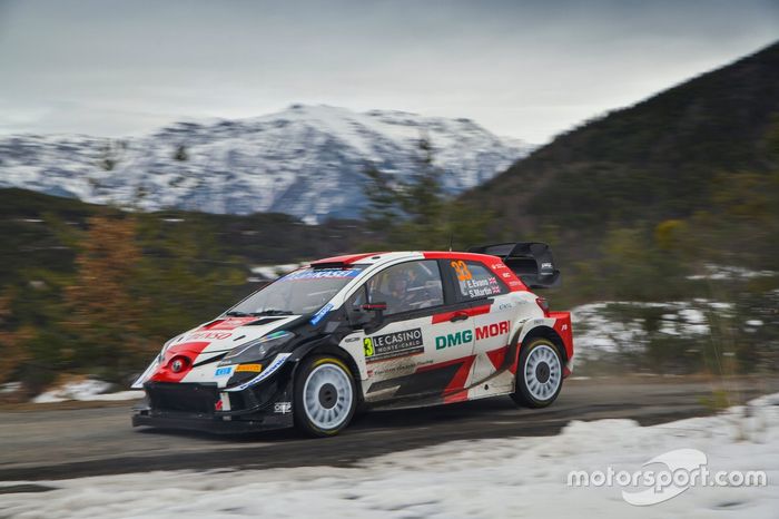 Elfyn Evans, Scott Martin, Toyota Gazoo Racing WRT Toyota Yaris WRC