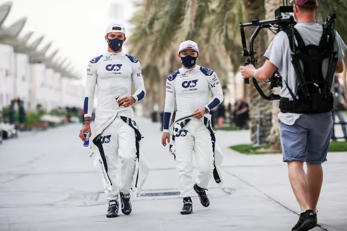 Pierre Gasly, AlphaTauri, Yuki Tsunoda, AlphaTauri