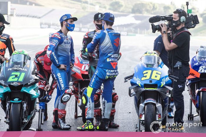 Joan Mir, Team Suzuki MotoGP, Fabio Quartararo, Petronas Yamaha SRT