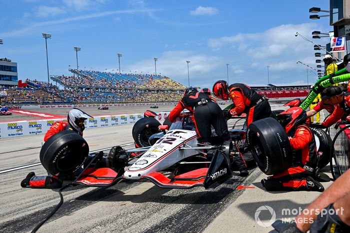 Will Power, Team Penske Chevrolet, Parada en boxes