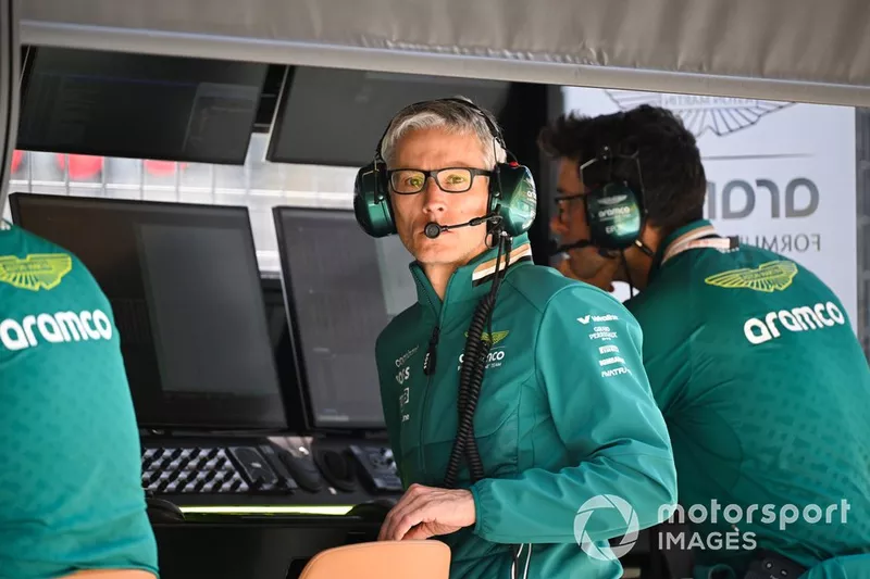Mike Krack, directeur de l'équipe Aston Martin F1 Team