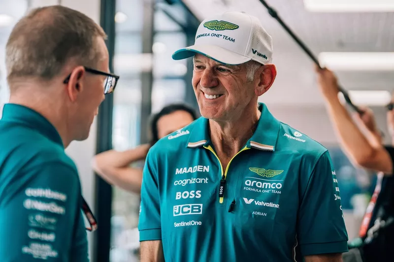 Adrian Newey, associé de gestion technique d'Aston Martin F1