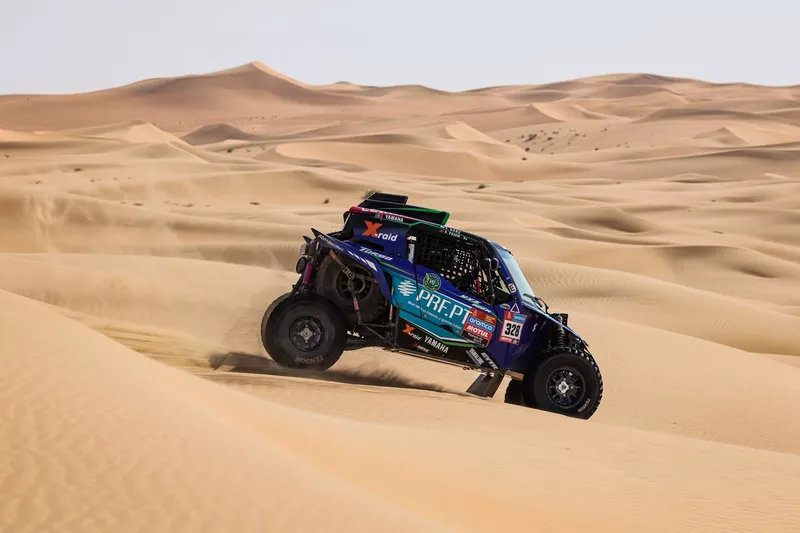 #328 X-Raid Yamaha Supported Team Yamaha: Ricardo Porem, Agusto Sanz