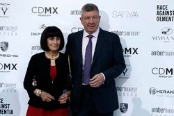 Ross Brawn, Formula One Director de motorsport y esposa Rachel