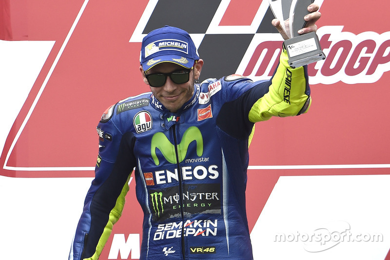 Podium MotoGP Argentina 2017 - Valentino Rossi, Yamaha Factory Racing